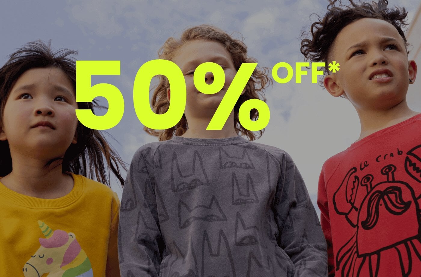 50% Off SALE