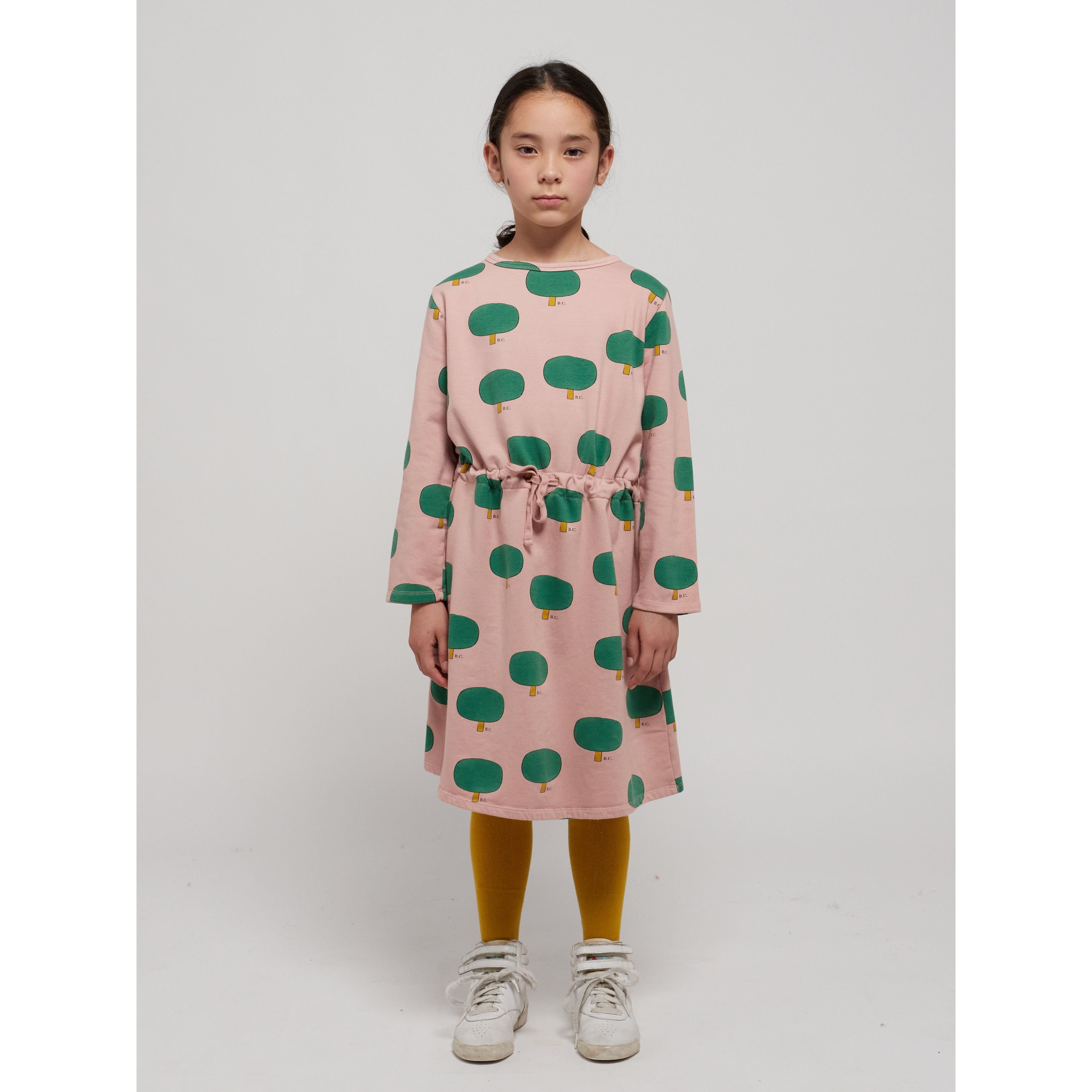 Green Tree All Over Dress - Buckets and Spades