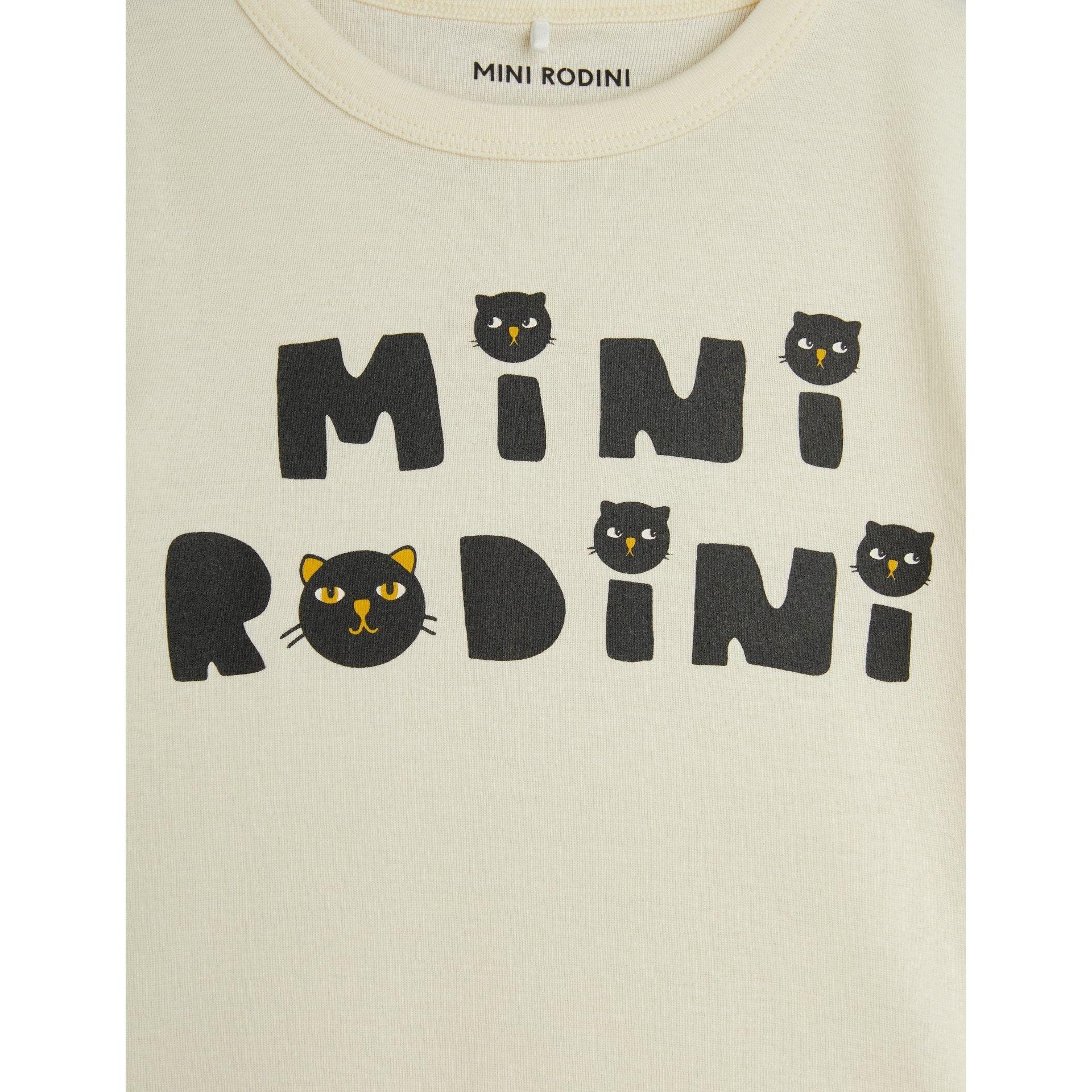 Mini Rodini Cats Sp Ss Tee