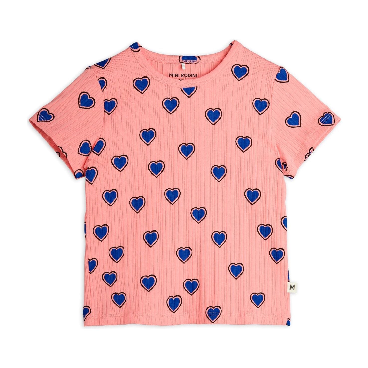 Outlined Hearts Aop Ss Tee