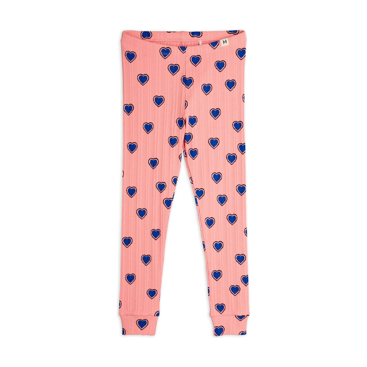 Outlined Hearts Aop Leggings