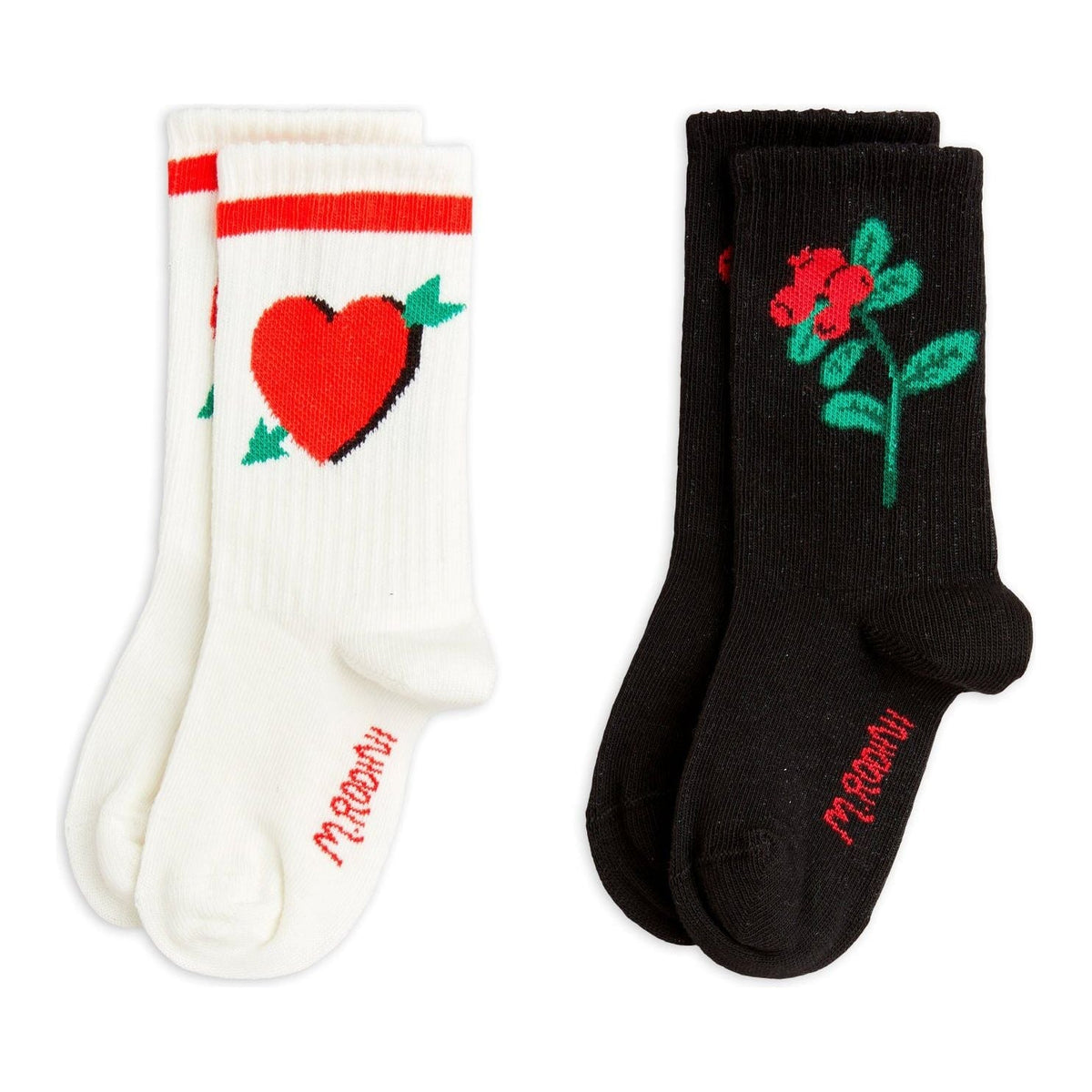 Arrowed Heart 2-Pack Socks