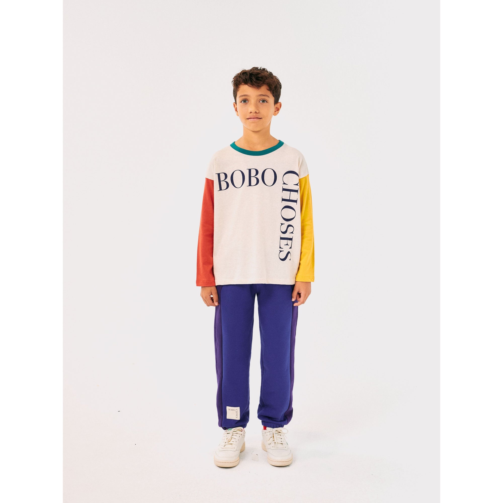 Bobo Choses Square Color Block T-Shirt