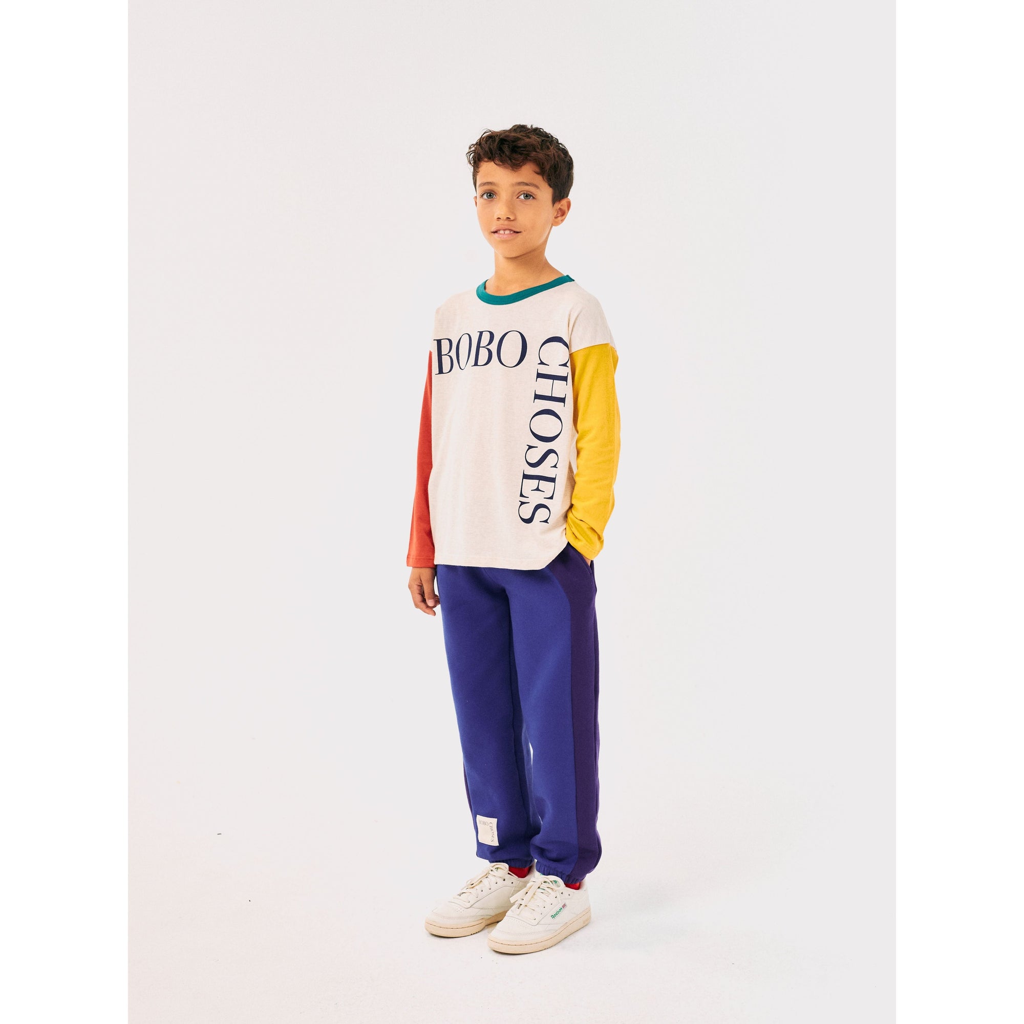 Bobo Choses Square Color Block T-Shirt