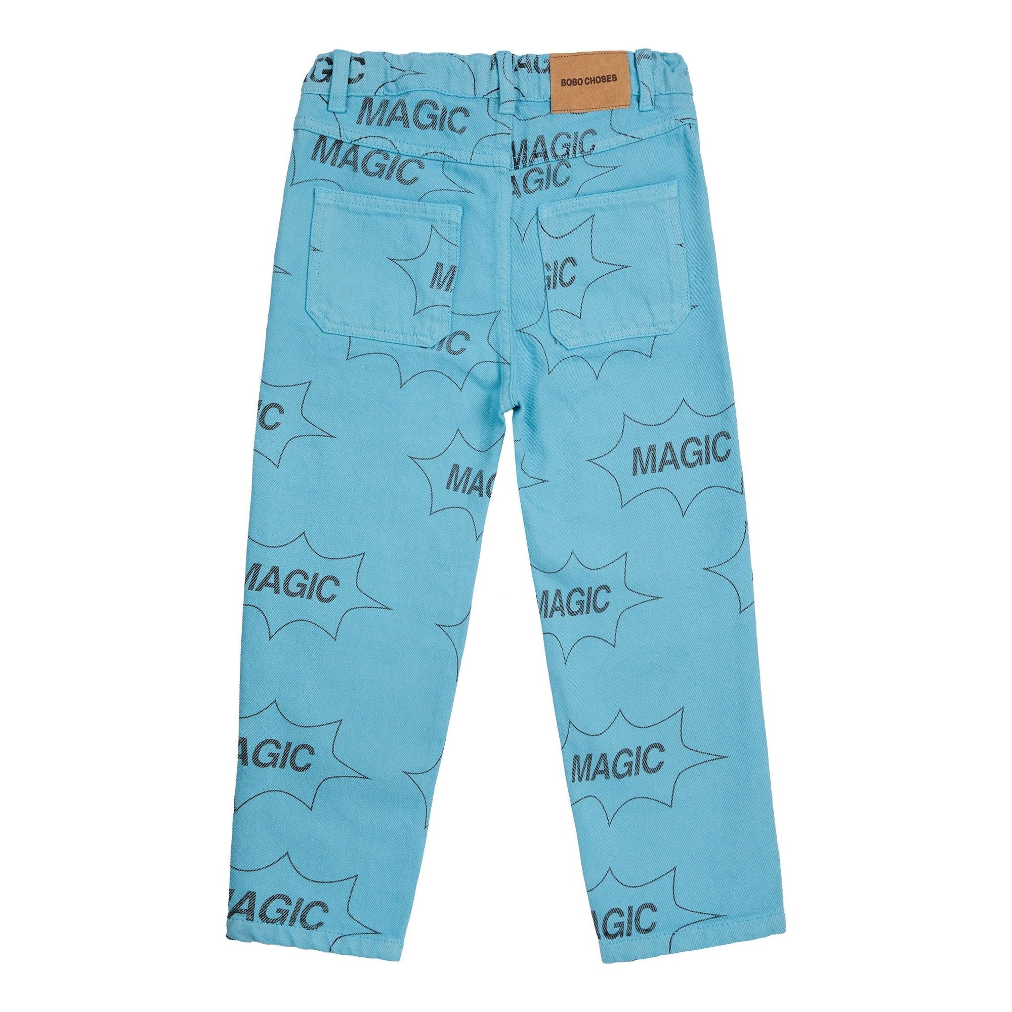 Its Magic All Over Denim Baggy Pants