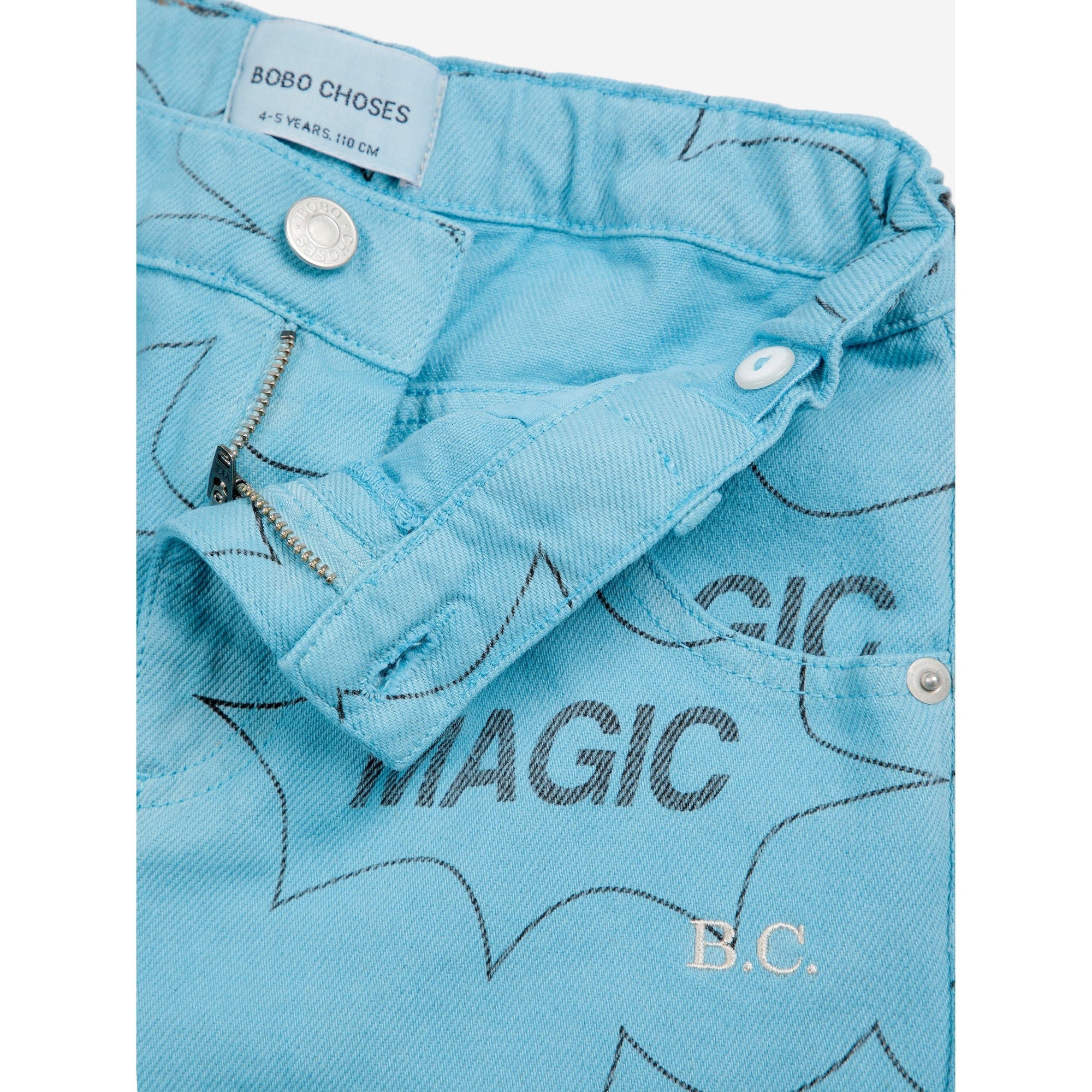 Its Magic All Over Denim Baggy Pants