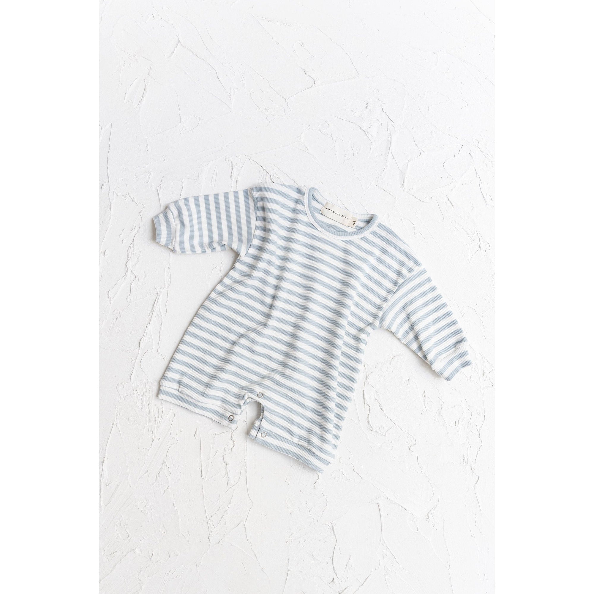 Hampton Romper - Baby Blue