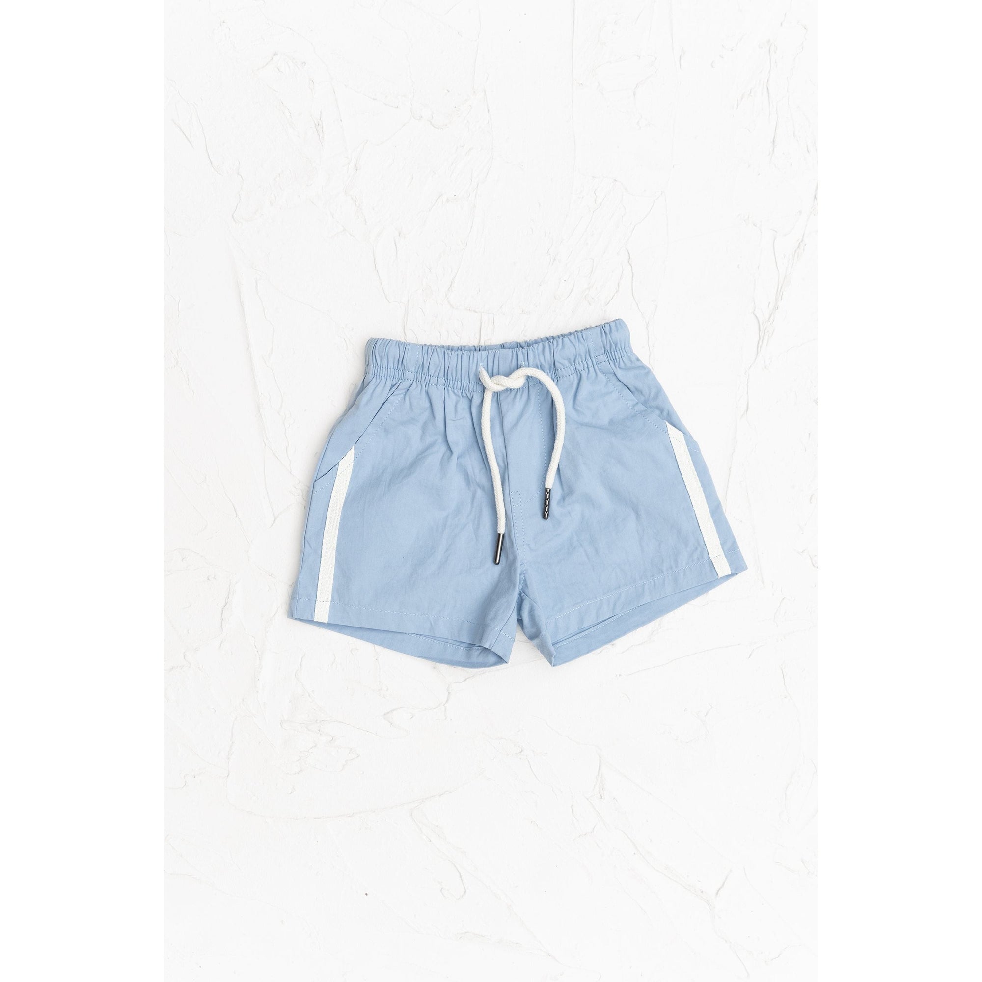 Courtside Tennis Shorts - Baby Blue