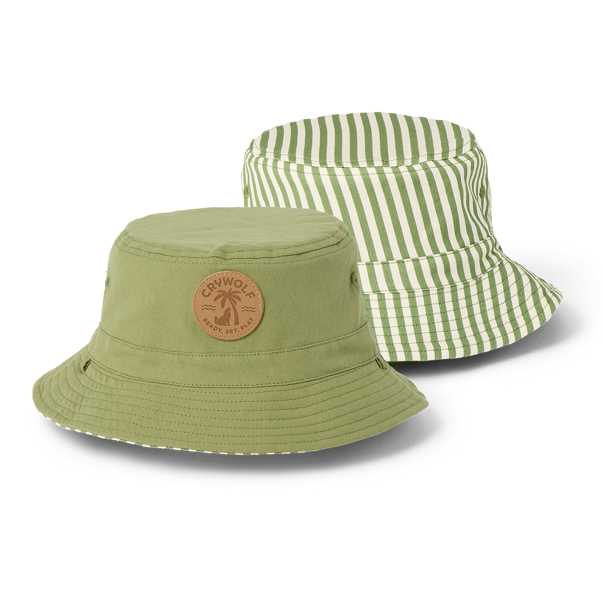 Reversible Bucket Hat Coastal Stripe