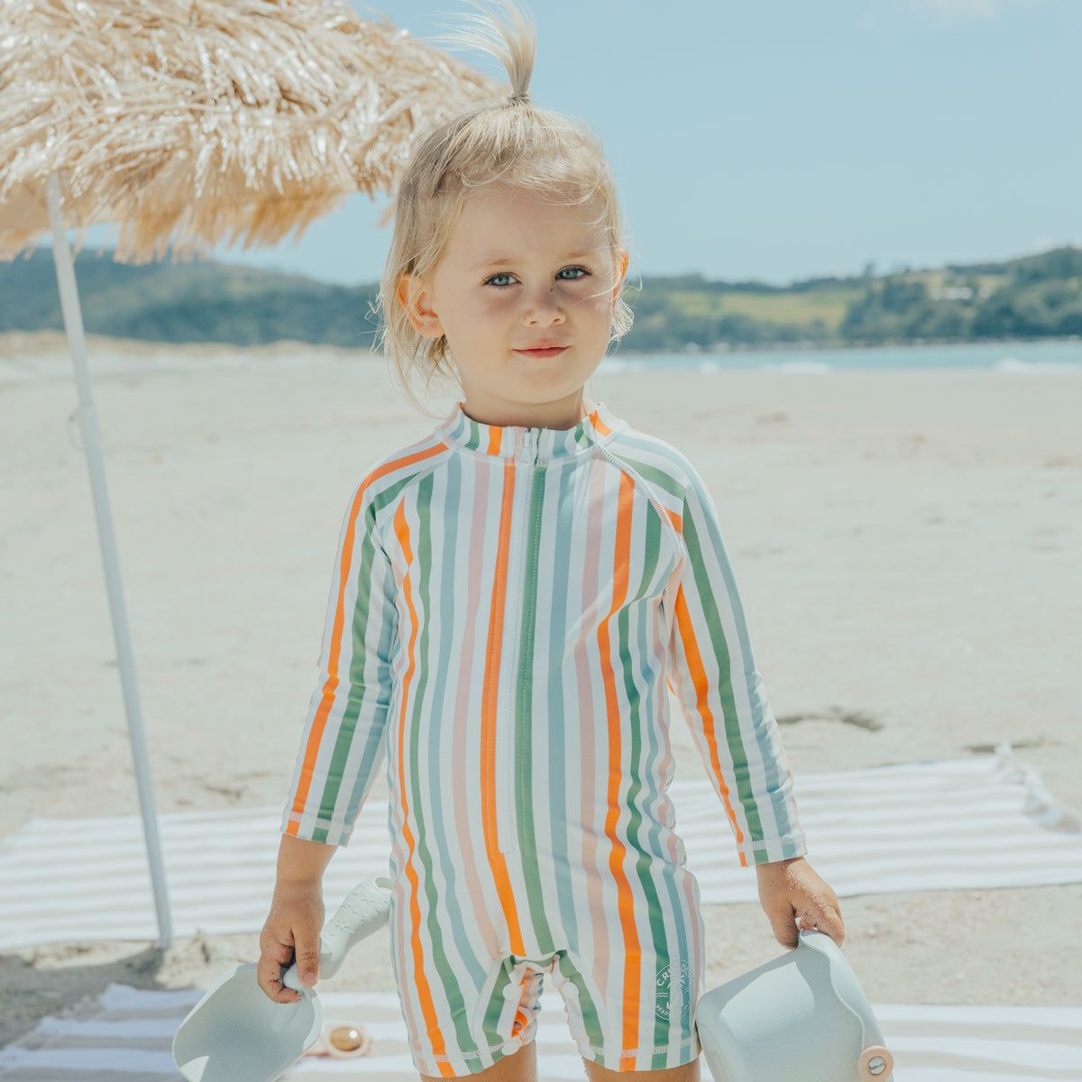 Rash Suit Summer Stripe