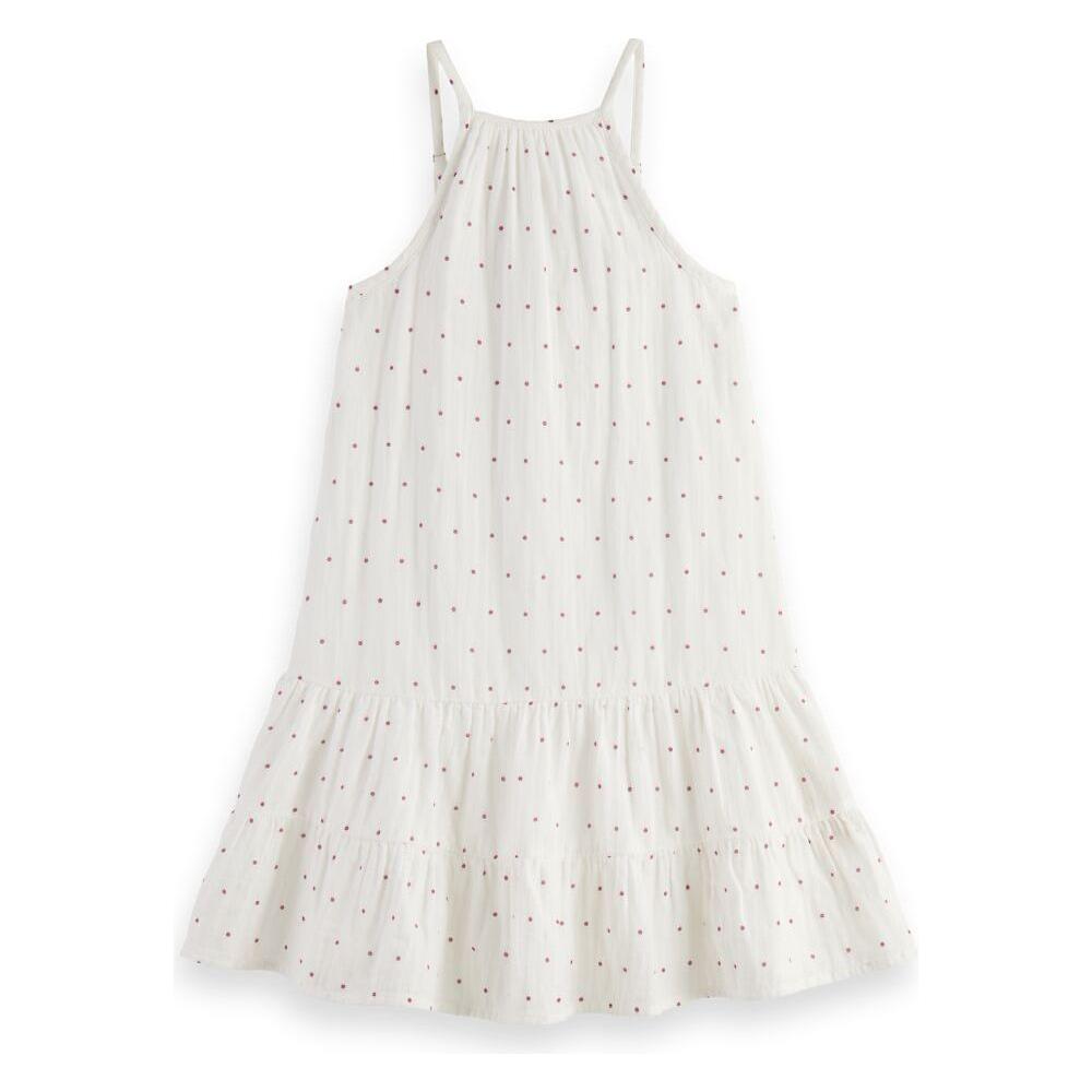 Crinkle Cotton A-Line Dress