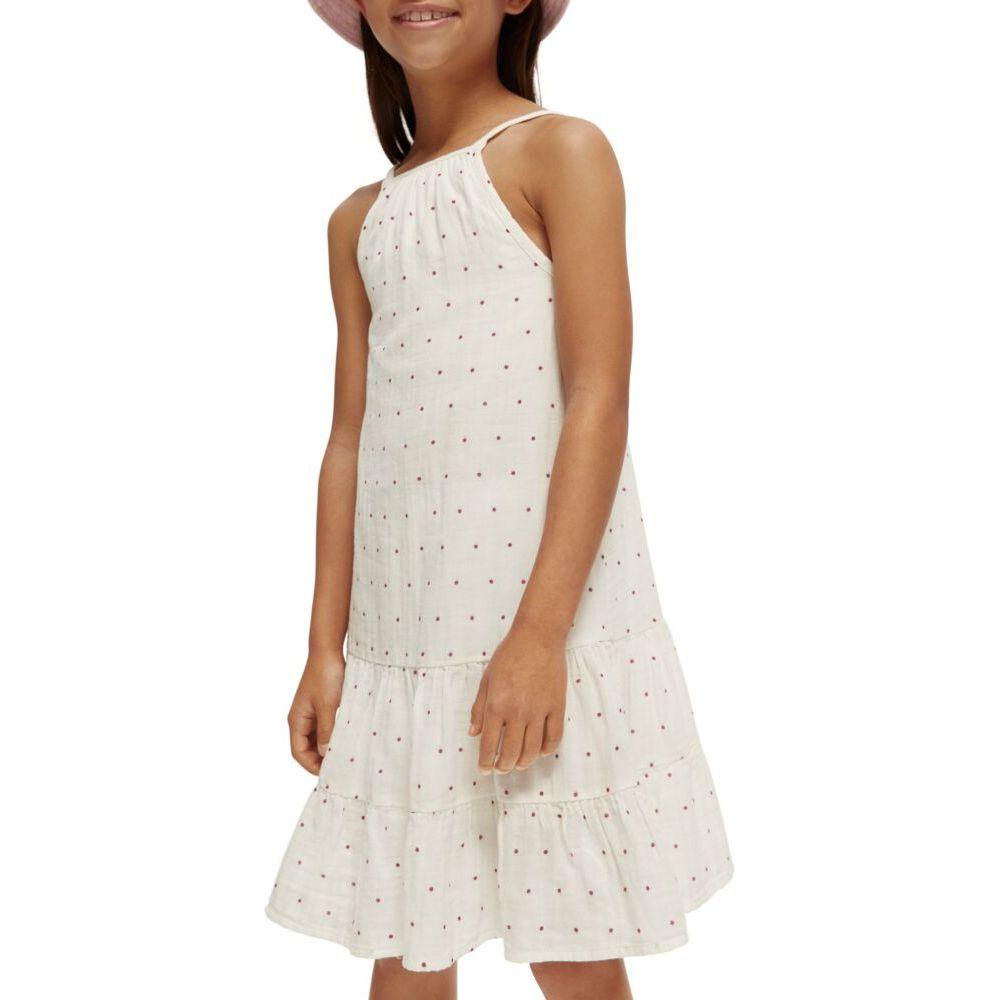 Crinkle Cotton A-Line Dress