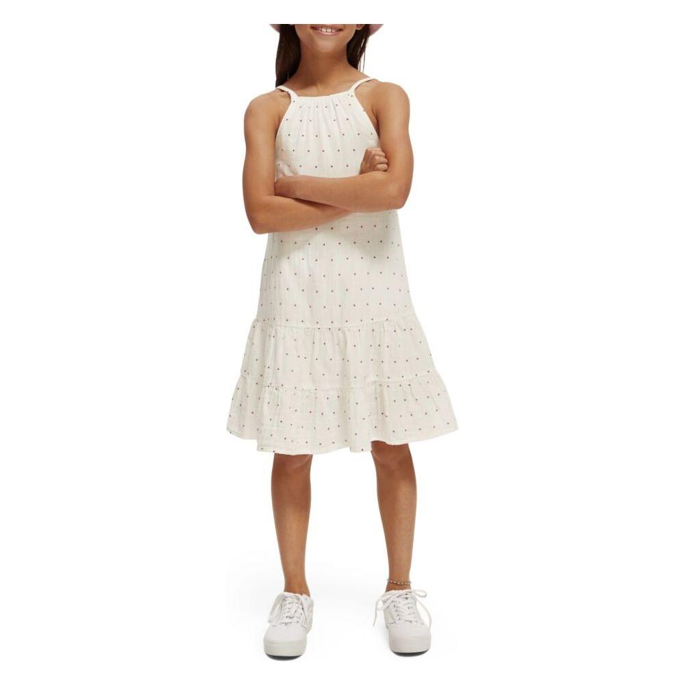 Crinkle Cotton A-Line Dress