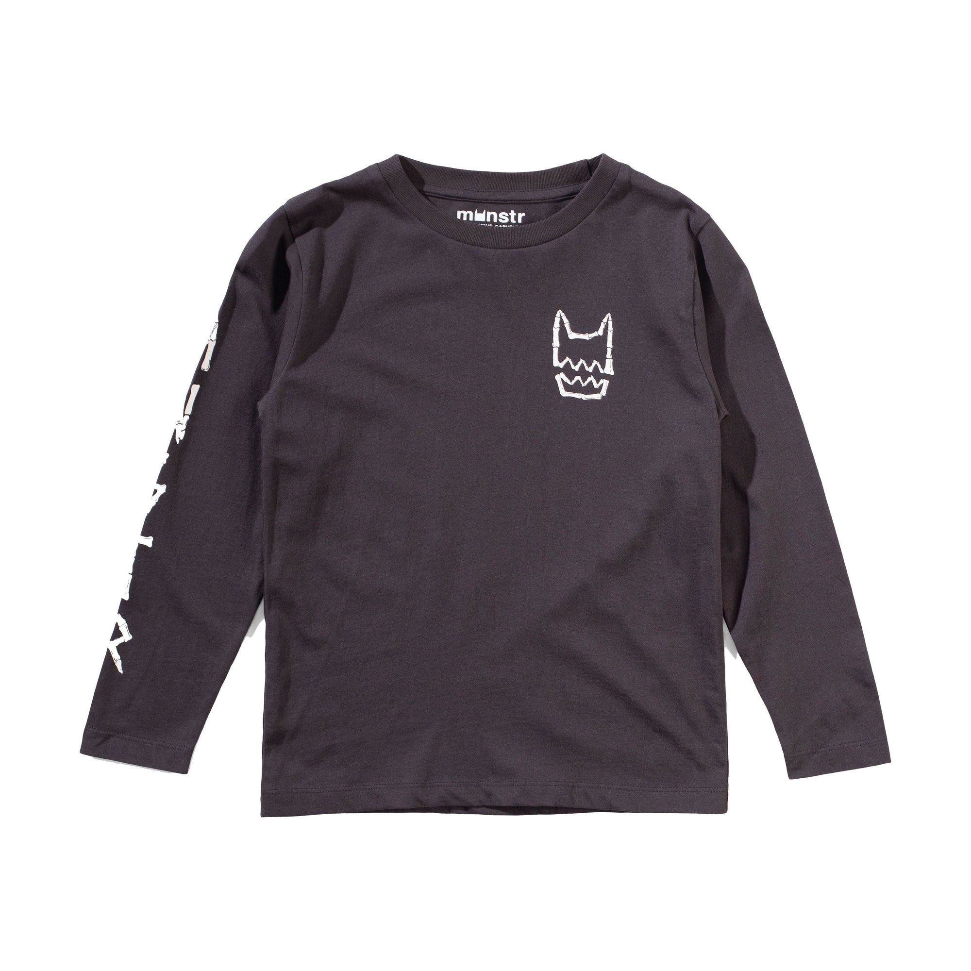 Bonesbrigade Ls Tee - Soft Black