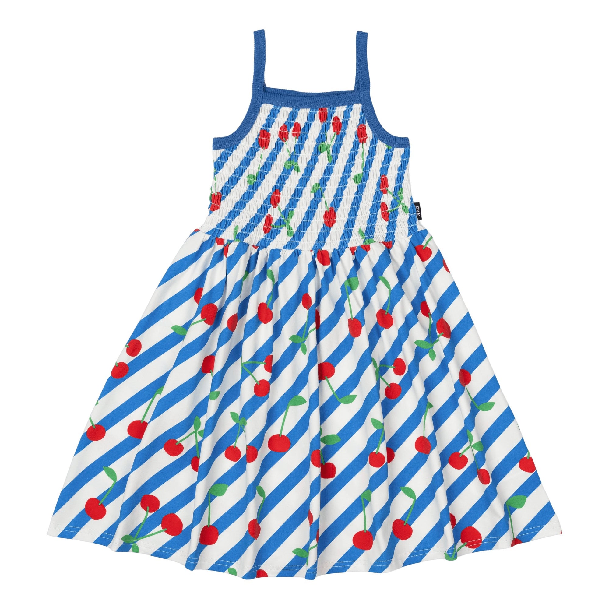 Cherry Stripes Sun Dress