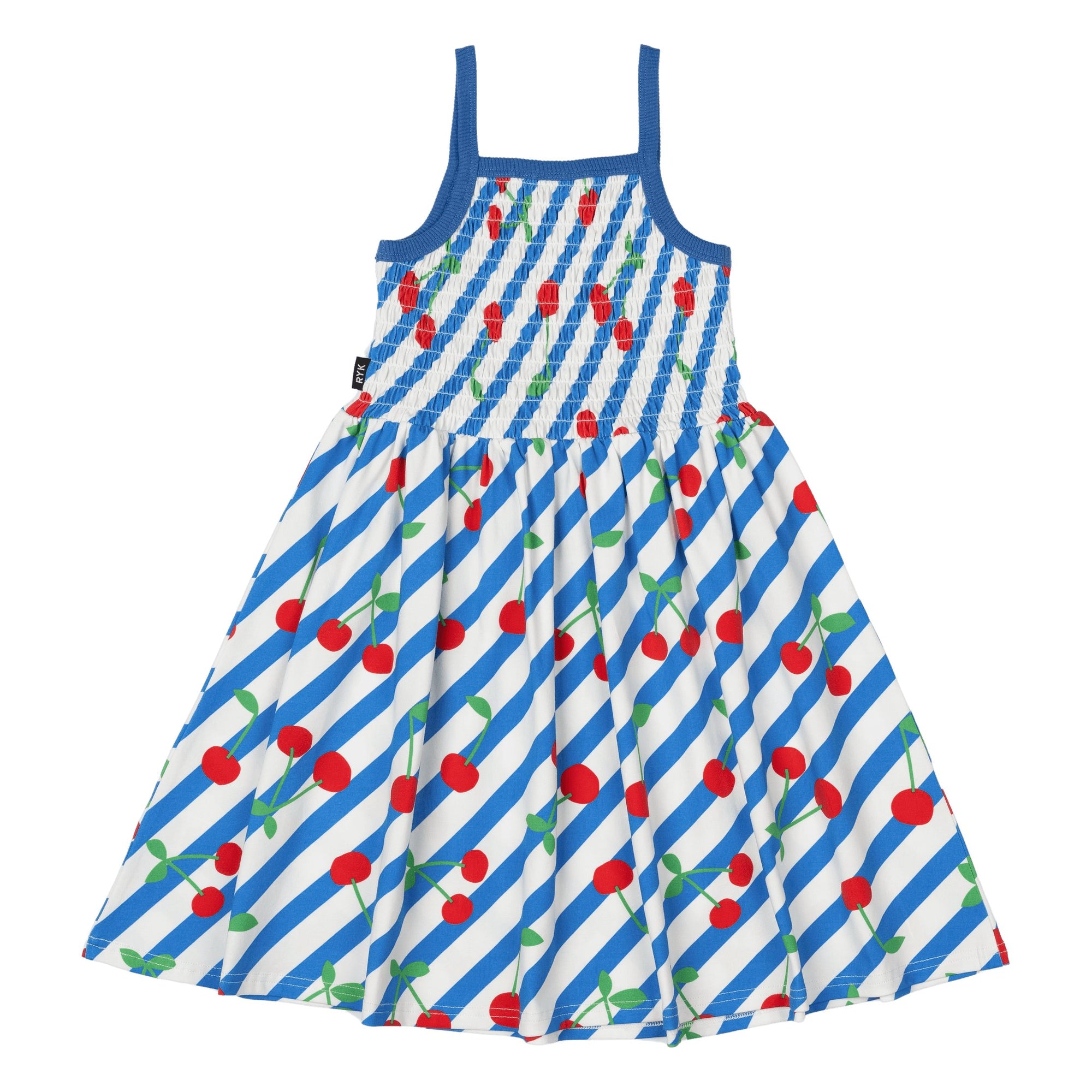 Cherry Stripes Sun Dress