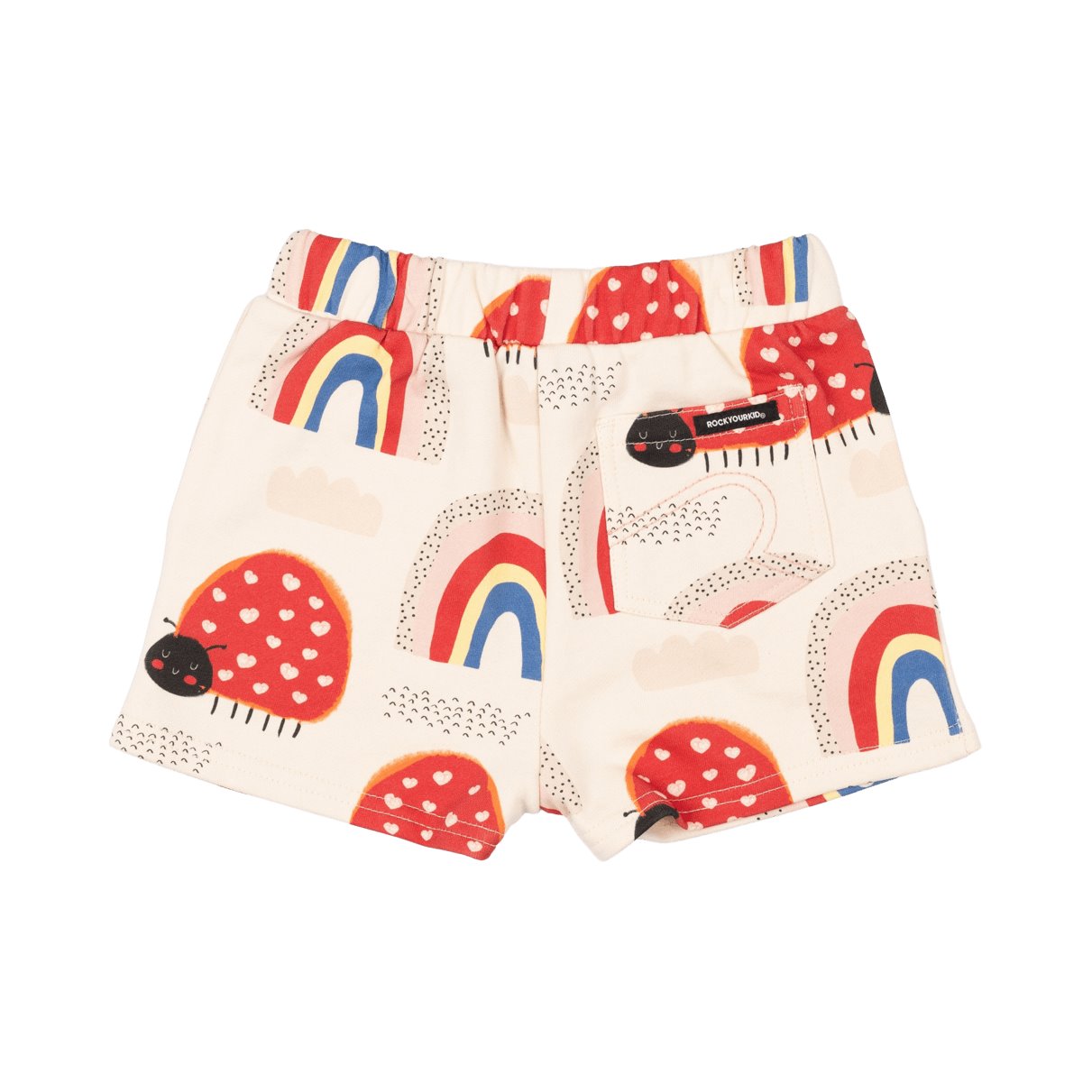 Love Bug Rainbow Shorts