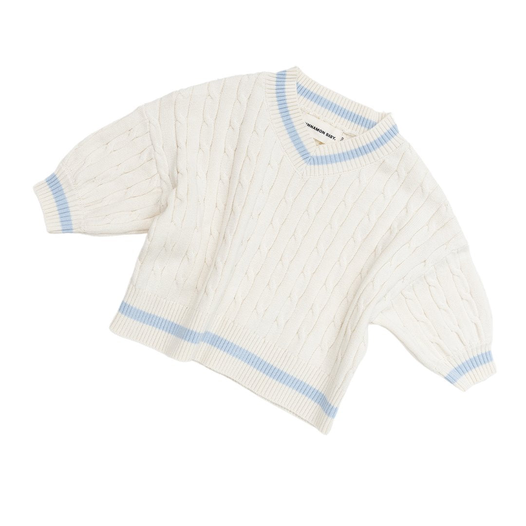 Prep Knit - Baby Blue