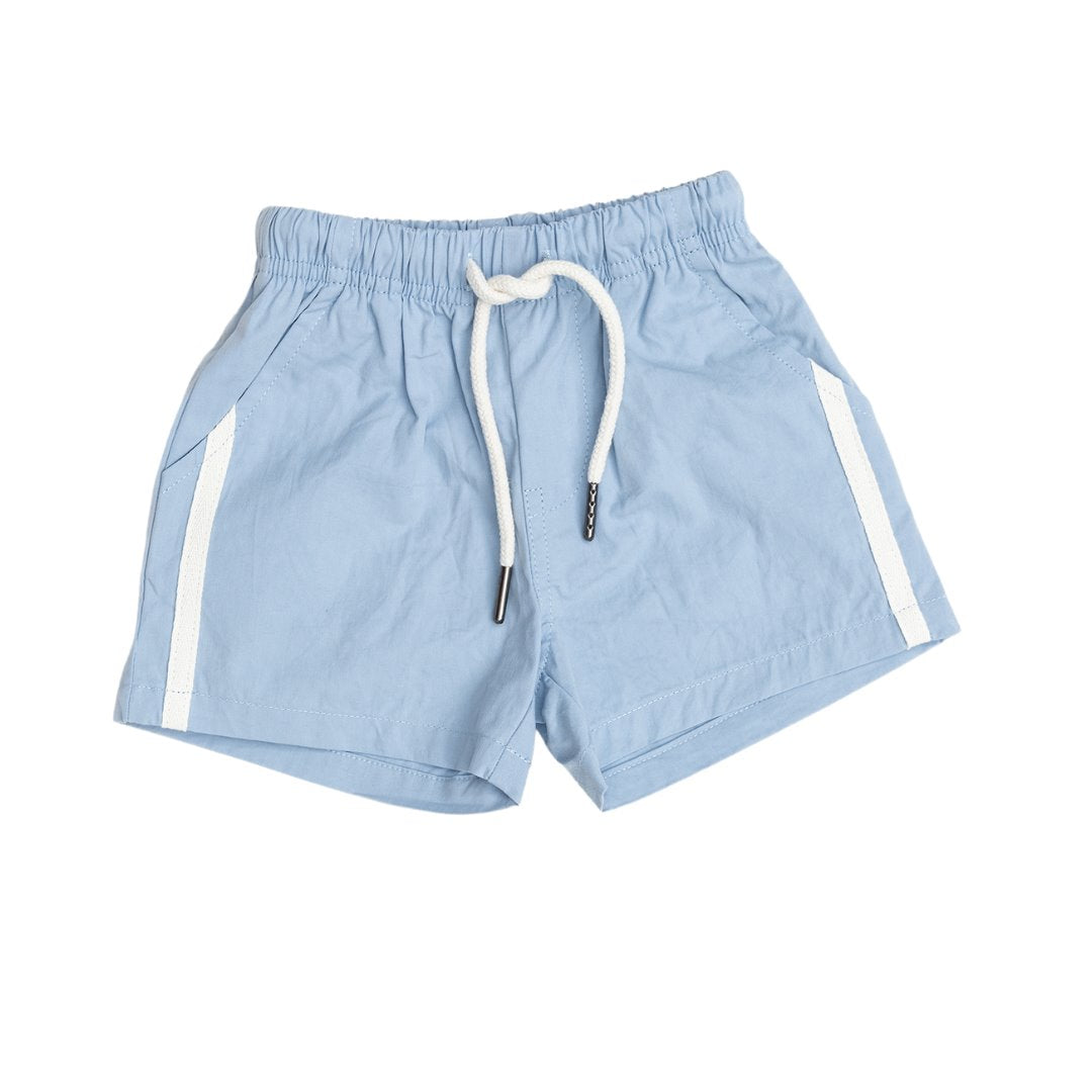 Courtside Tennis Shorts - Baby Blue