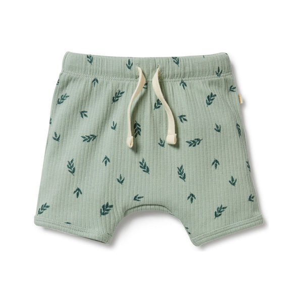 Jacquard Drawstring Short - Nutmeg