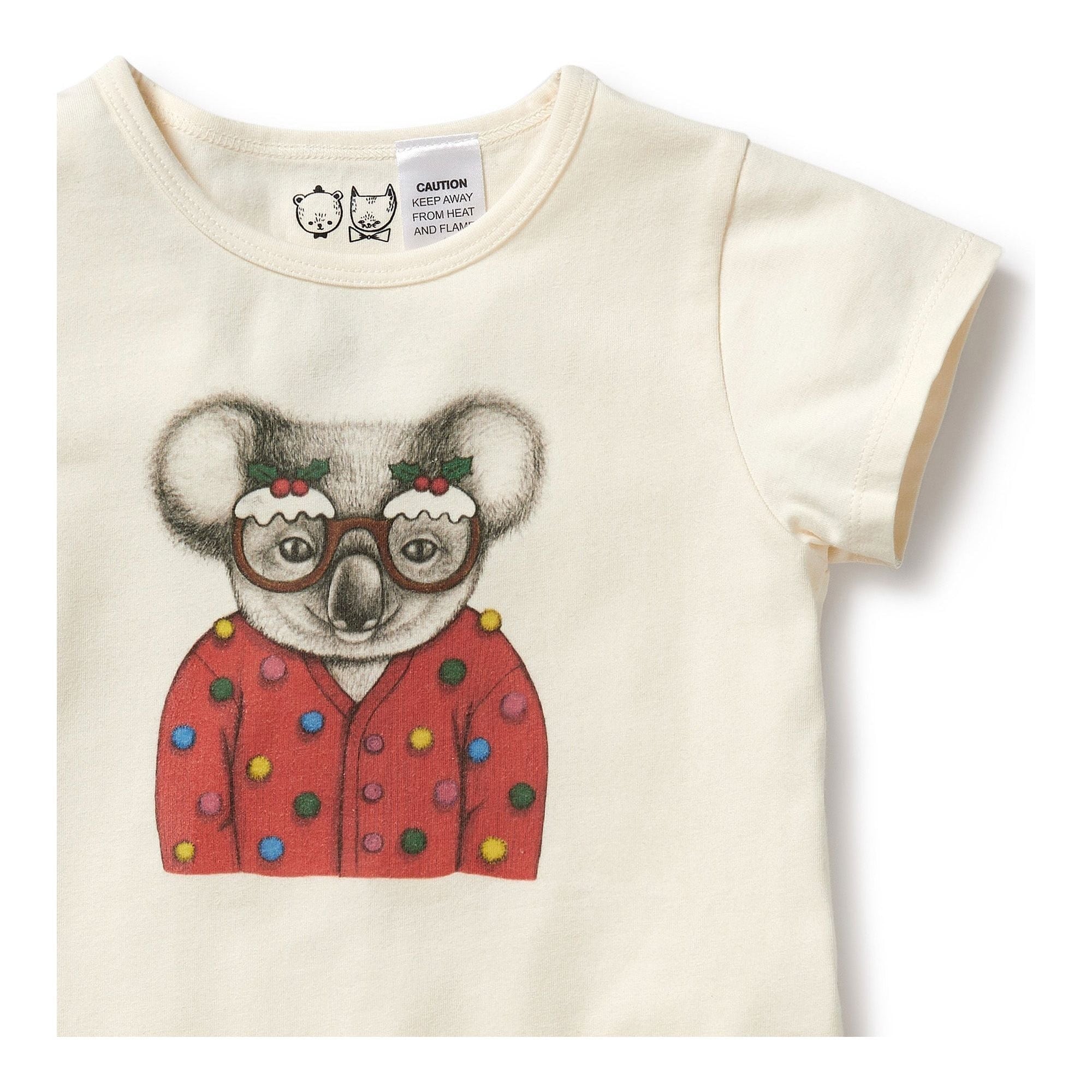 Koala Organic Christmas Pyjamas