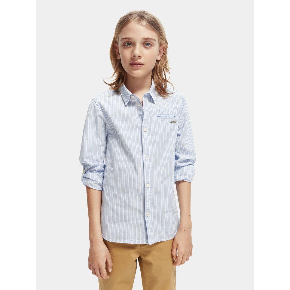 Regular Fit Yarn-Dyed Stripe Shirt