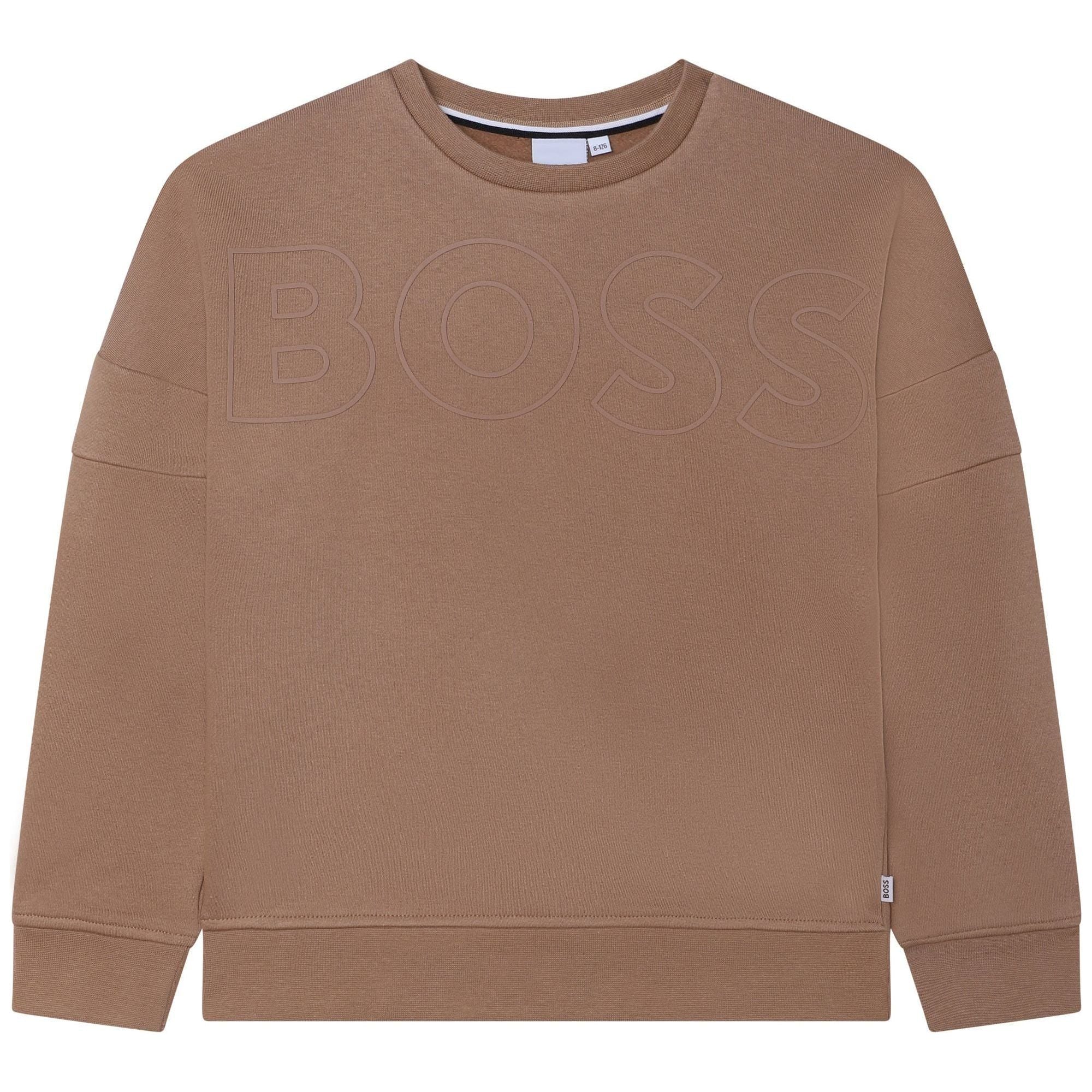 Sweatshirt In Cotton Blend - Stone