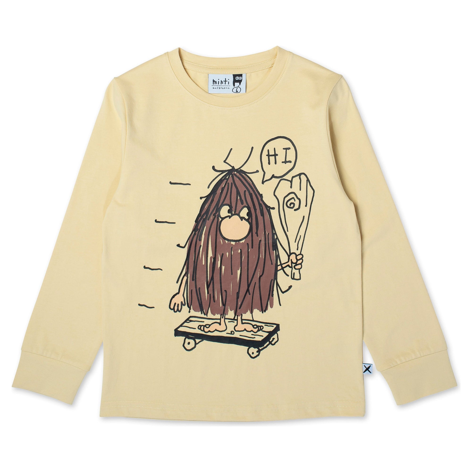 Caveman Skater Tee - Banana